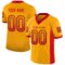 kansas_c_0035 Custom Gold Scarlet-Black Drift Fashion Football Jersey