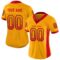 kansas_c_0036 Custom Gold Scarlet-Black Drift Fashion Football Jersey