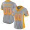 kansas_c_0038 Custom Light Gray Gold-Scarlet Drift Fashion Football Jersey