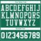 Custom Kelly Green White Round Neck Basketball Jersey