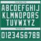 Custom Kelly Green White V-Neck Basketball Jersey