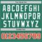 Custom Kelly Green Orange-White Authentic Throwback Basketball Jersey
