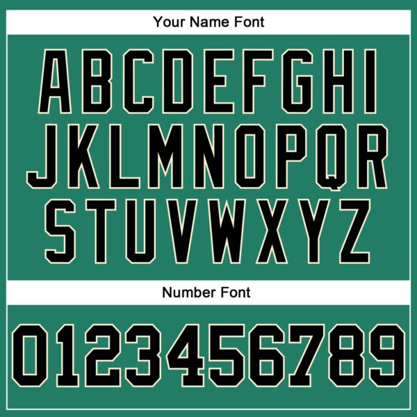 Custom Kelly Green Black-Cream Authentic Throwback Basketball Jersey