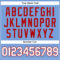 Custom Light Blue White Pinstripe White-Red Authentic Basketball Jersey