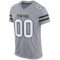 light_gray_0001-2 Custom Light Gray White-Black Mesh Authentic Football Jersey