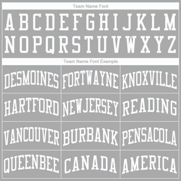 Custom Gray White Round Neck Basketball Jersey