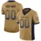 los_an_0095 Custom Old Gold Navy-White Drift Fashion Football Jersey
