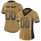 los_an_0096 Custom Old Gold Navy-White Drift Fashion Football Jersey