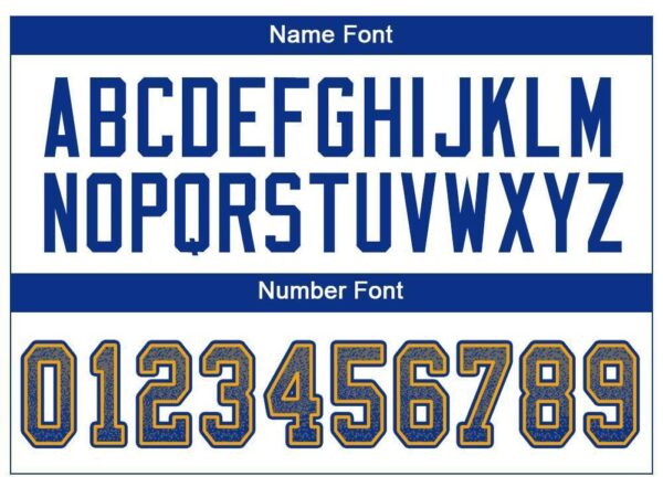 los_an_0099-3 Custom Gray Royal-Gold Drift Fashion Football Jersey