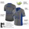 los_an_0100-1 Custom Gray Royal-Gold Drift Fashion Football Jersey