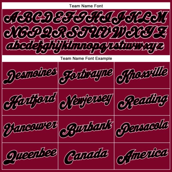 Custom Maroon White Pinstripe Black-White Authentic Basketball Jersey