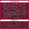 Custom Maroon White Pinstripe Black-White Authentic Basketball Jersey