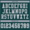 midnight_green_0006-4 Custom Midnight Green Gray-White Mesh Authentic Football Jersey