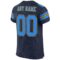 navy_0009-3 Custom Navy Powder Blue-Gold Mesh Authentic Football Jersey