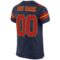 navy_0010-3 Custom Navy Scarlet-Gold Mesh Authentic Football Jersey