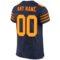 navy_0020-3 Custom Navy Gold-Red Mesh Authentic Football Jersey