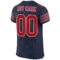 navy_0021-3 Custom Navy Red-White Mesh Authentic Football Jersey