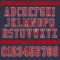 navy_0021-4 Custom Navy Red-White Mesh Authentic Football Jersey