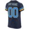 navy_0083-2 Custom Navy Powder Blue-Gold Mesh Authentic Football Jersey