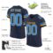 navy_0083-3 Custom Navy Powder Blue-Gold Mesh Authentic Football Jersey