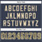 navy_0299-3 Custom Navy Camo-Cream Mesh Authentic Football Jersey