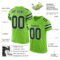 neon_green_0001-1 Custom Neon Green Navy-White Mesh Authentic Football Jersey