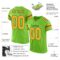 neon_green_0002-1 Custom Neon Green Gold-Navy Mesh Authentic Football Jersey