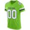 neon_green_0014-1 Custom Neon Green White-Navy Mesh Authentic Football Jersey