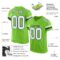neon_green_0014-3 Custom Neon Green White-Navy Mesh Authentic Football Jersey