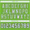 neon_green_0014-4 Custom Neon Green White-Navy Mesh Authentic Football Jersey