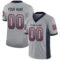 new_ed_0027 Custom Light Gray Navy-Scarlet Drift Fashion Football Jersey
