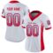 new_yk_0082 Custom White Scarlet-Royal Drift Fashion Football Jersey