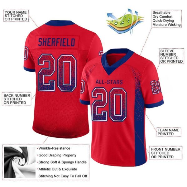 new_yk_0084-1 Custom Scarlet Royal-White Drift Fashion Football Jersey