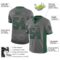 new_yk_0094-1 Custom Gray Grass Green-Black Drift Fashion Football Jersey