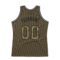 Custom Olive Camo-Black Authentic Throwback Salute To Service Basketball Jersey