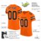 orange_0005-1 Custom Orange Brown-White Mesh Authentic Football Jersey