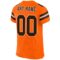 orange_0005-3 Custom Orange Brown-White Mesh Authentic Football Jersey