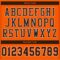 orange_0005-4 Custom Orange Brown-White Mesh Authentic Football Jersey