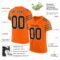 orange_0012-1 Custom Orange Black-White Mesh Authentic Football Jersey
