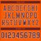 Custom Orange Burgundy-White Mesh Authentic Football Jersey