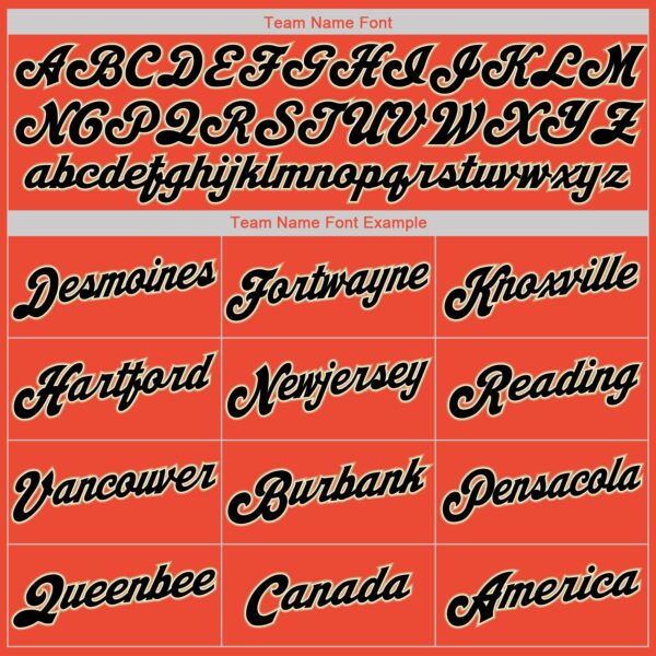 Custom Orange Black-Cream Round Neck Rib-Knit Basketball Jersey