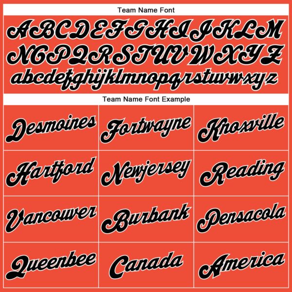 Custom Orange Black Pinstripe Black-White Authentic Basketball Jersey