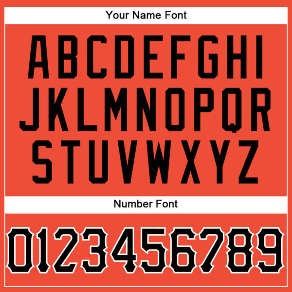 Custom Orange Black Pinstripe Black-White Authentic Basketball Jersey