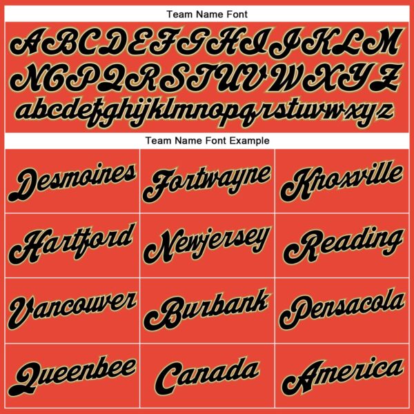 Custom Orange Black Pinstripe Black-Old Gold Authentic Basketball Jersey