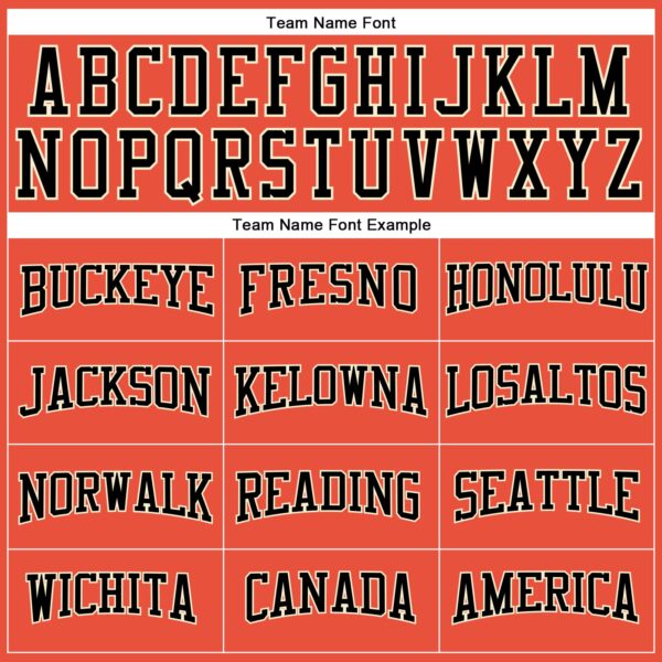 Custom Orange Black-Cream Authentic Throwback Basketball Jersey