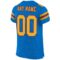 panther_blue_0001-3 Custom Panther Blue Gold-Red Mesh Authentic Football Jersey