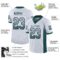philadelphia_0052-1 Custom White Midnight Green-Black Drift Fashion Football Jersey