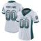philadelphia_0052 Custom White Midnight Green-Black Drift Fashion Football Jersey