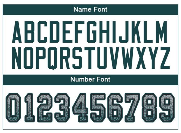philadelphia_0055-3 Custom Light Gray Midnight Green-Black Drift Fashion Football Jersey