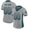philadelphia_0056 Custom Light Gray Midnight Green-Black Drift Fashion Football Jersey